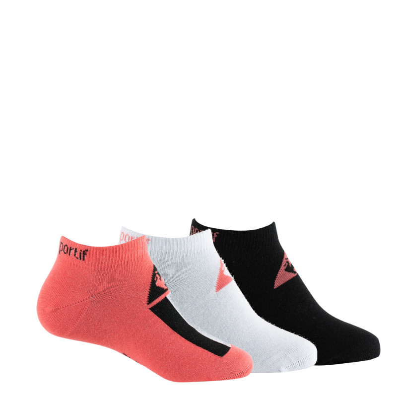 Le Coq Sportif Pack de 2 paires de chaussettes enfant sport coton Rose -  Sous-vêtements Chaussettes Enfant 5,80 €