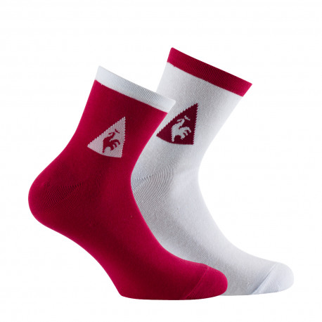 Lot de 2 paires de socquettes jersey LE COQ SPORTIF