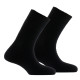 Lot de 2 paires de mi-chaussettes douces et chaudes