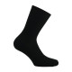 Lot de 2 paires de mi-chaussettes non-comprimantes en coton