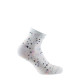 Lot de 3 paires de socquettes en coton motif papillon