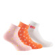 Lot de 3 paires de socquettes en coton motif paquerettes