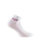 Lot de 3 paires de socquettes en coton motif paquerettes