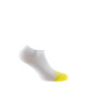 Lot de 3 paires d'invisibles en coton motifs citrons