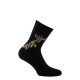 Lot de 2 paires de mi-chaussettes en coton motif Girafe