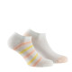 Lot de 2 paires d'invisibles en coton Tie and Dye