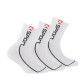 Lot de 3 paires de chaussettes courtes sport enfant en coton