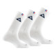 Lot de 3 paires de mi-chaussettes en coton Le Coq Sportif