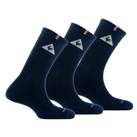 Lot de 3 paires de mi-chaussettes en coton Le Coq Sportif