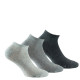 Pack de 3 paires d'invisibles femme en coton