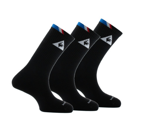 Lot de 3 paires de mi-chaussettes en coton