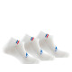 Lot de 3 paires d'invisibles sport en coton et bouclette