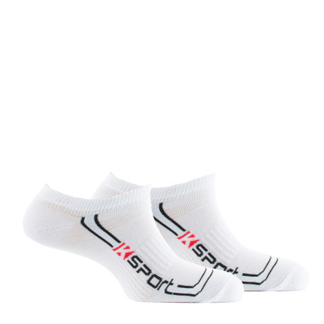 Lot de 2 paires de chaussettes courtes sport homme en coton