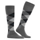 Chaussettes hautes Edinburgh en laine Asphalt