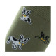 Mi-chaussettes en coton all over bulldogs MADE IN FRANCE