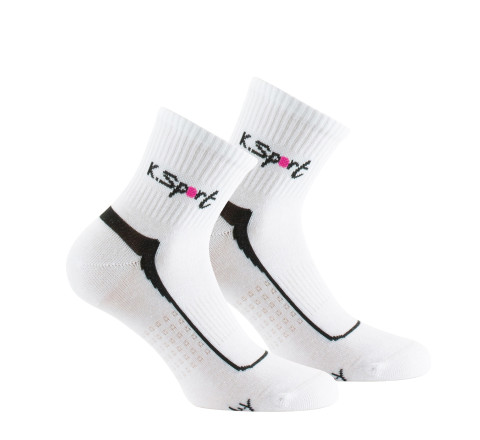 Lot de 2 paires de socquettes sport en coton