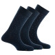 Lot de 3 paires de mi-chaussettes en coton Plumetis