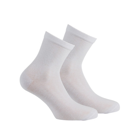 Lot de 2 paires de socquettes en pur coton