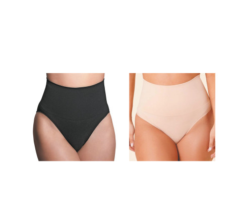 Lot de 2 culottes gainantes sans couture