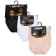 Lot de 3 culottes gainantes avec dentelle