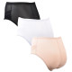 Lot de 3 culottes gainantes avec dentelle