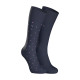 Lot de 2 paires de mi-chaussettes homme en coton pois et unie Eden Park