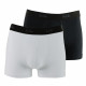 Lot de 2 boxers unis en coton